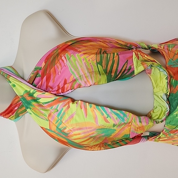 Farm Rio One-Piece Vibrant Multicolor Swimsuit Size Small - Picture 2 of 16